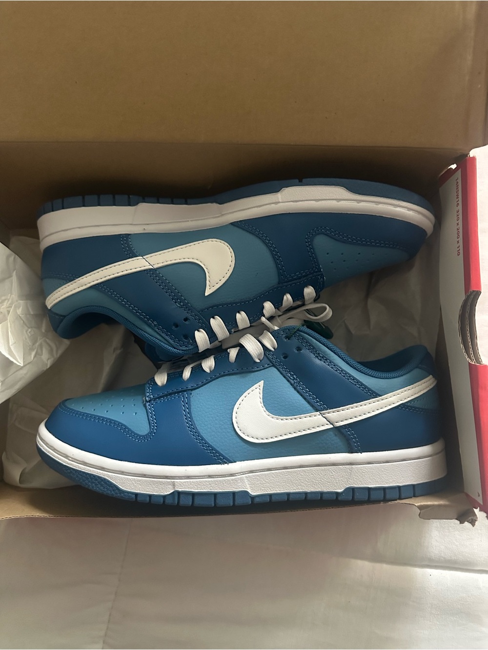 Men’s Nike Dunk Low Retro Dark Marina Blue Size 6.5 Brand New In Box